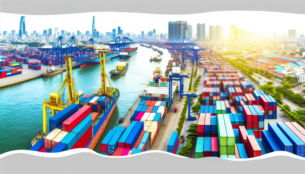 Vietnam’s export industry faces challenges due to new U.S. tariffs.